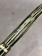 Sheaffer — Balance Lifetime Green Striated Lever Filler- RESTORED (BFP724) — fountain pen for sale on Nibfolio — photo 5