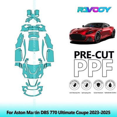  Paint Protection Film PPF For Aston Martin DBS 770 Ultimate Coupe 2023-2026 TPU