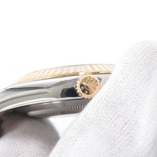 ROLEX Datejust II 41mm Steel 18K Yellow Gold Champagne Dial 116333G 8