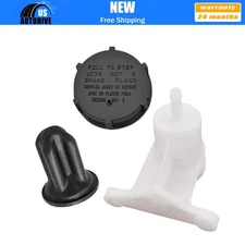 Hydraulic Fluid Reservoir Cap & Diaphragm F2TZ7K505A for Ford F-150 F-250 F-350