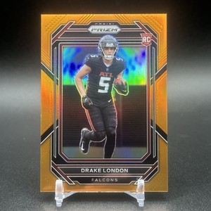2022 Panini Prizm Drake London Orange Prizm RC #/249 Atlanta Falcons 308 🔥🔥🔥