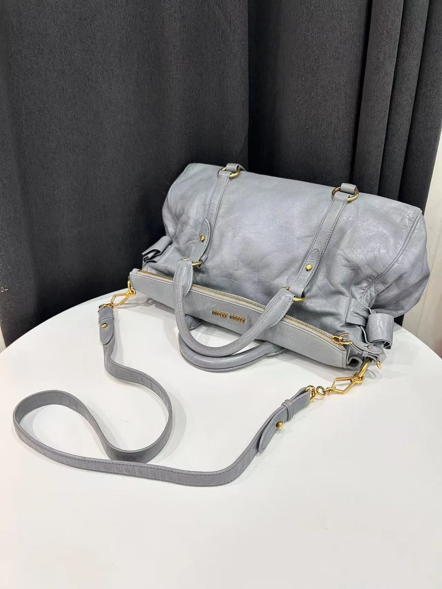 Gray Bags & Miu Miu Handbags for Women for sale | eBay
