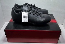 Rawlings Delta Black Soccer Cleats Youth Kids Size 3 Brand New In Box