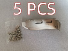 5PCS Low Profile Bracket DP Port for Quadro NVS 295 NVS 310 Video Card am
