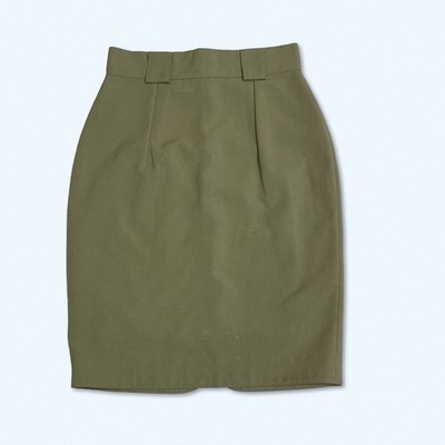 LE GROUP Italian Elegant & Minimalistic Beige Skirt UK Size 10 US 6 Formal Work