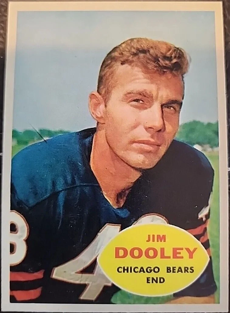 1960 Topps Football #15 Jim Dooley, NM