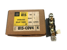NEW AB Allen-Bradley 815-COV4 Overload Relay Series K, Size 2