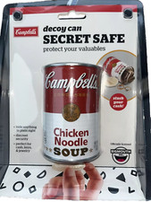 Campbell's Chicken Noodle Decoy Can Secret Safe By Big Mouth, Inc. NEW