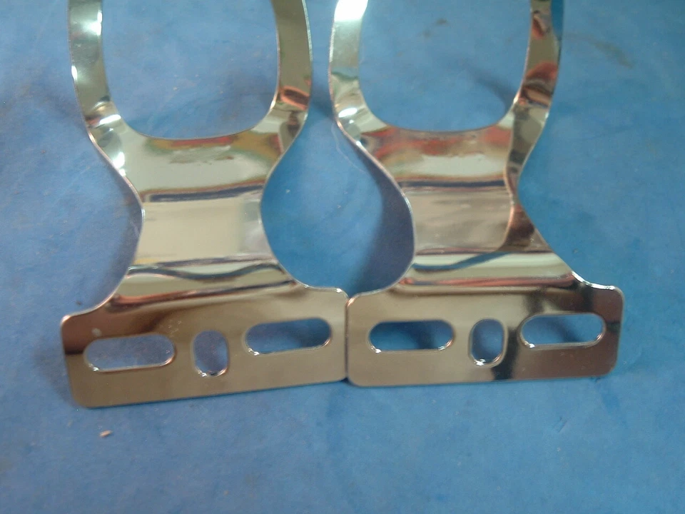 Christophe / Zefal L / XL Road / MTB Steel Toe Clips NEW / NOS - Their Longest - Image 2 of 4