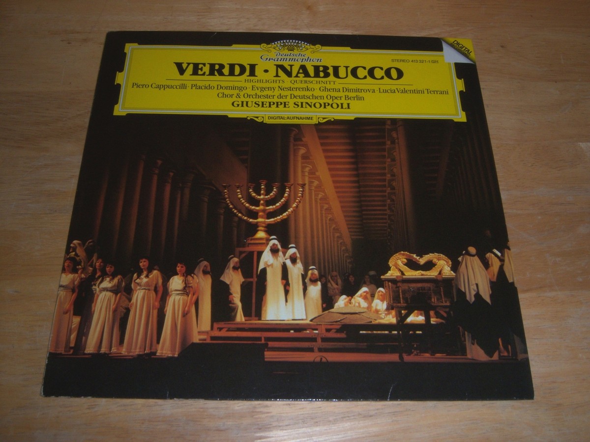 Verdi Nabucco Highlights Sinopoli 1984 Deutsche Grammophon