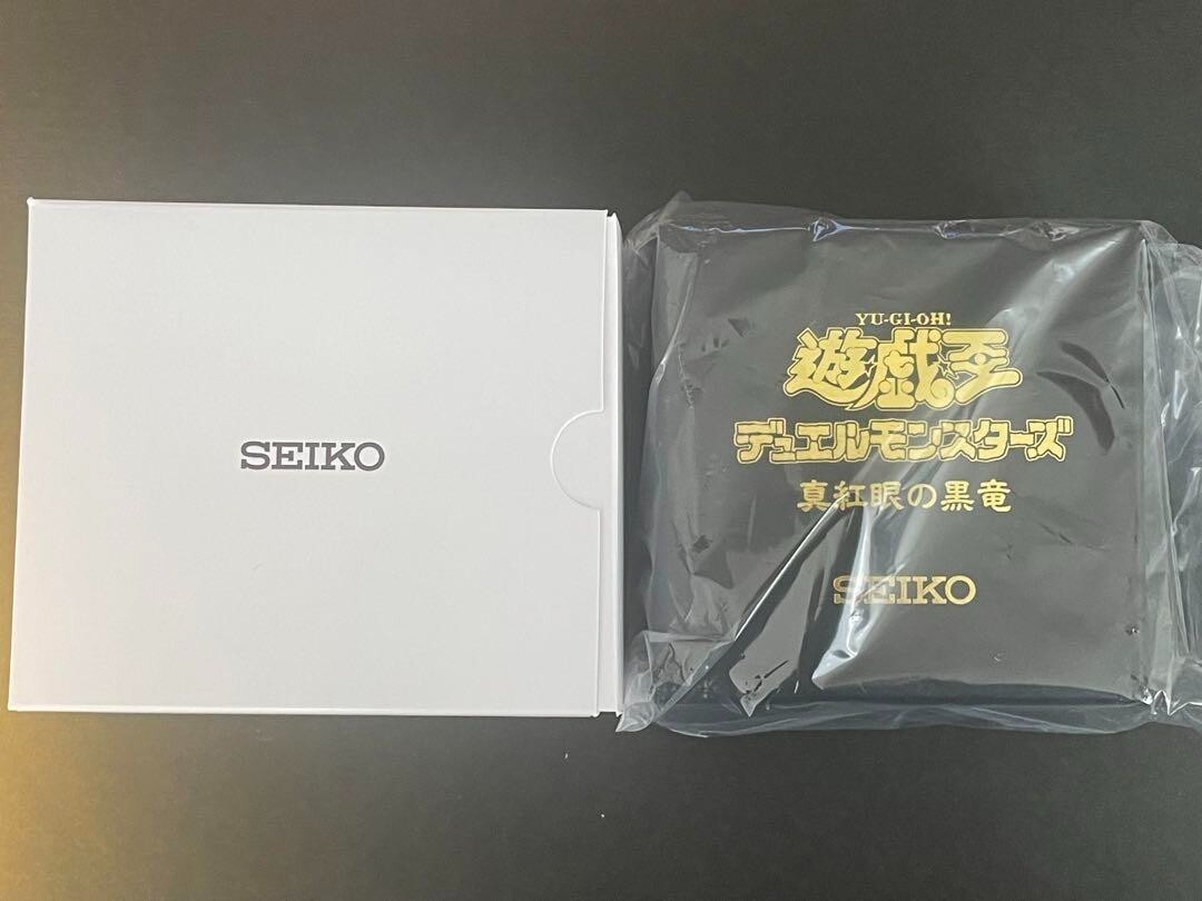 SEIKO Limited Edition Yu-Gi-Oh Red-Eyes Black Dragon Watch New