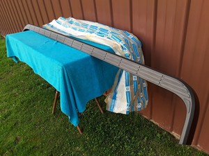 NOS GM 1989 91 CHEVY GMC SUBURBAN REAR BUMPER IMPACT STRIP 