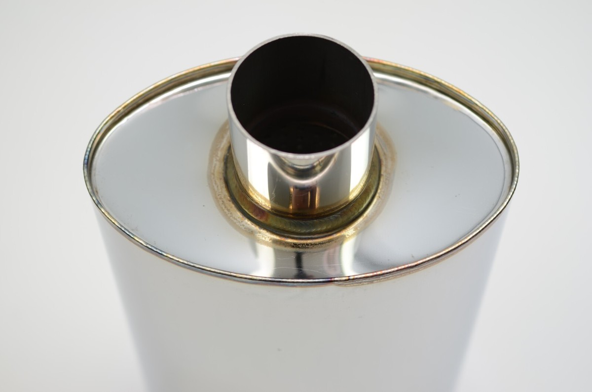 1320 ultra quiet resonator muffler stainless steel universal
