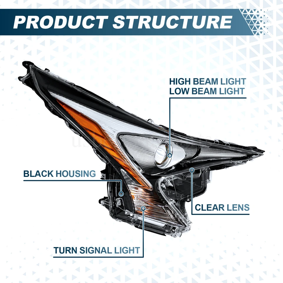 Faro LED de repuesto para pasajero lado derecho para Toyota Prius 2016-2018 Foto 3 de 4