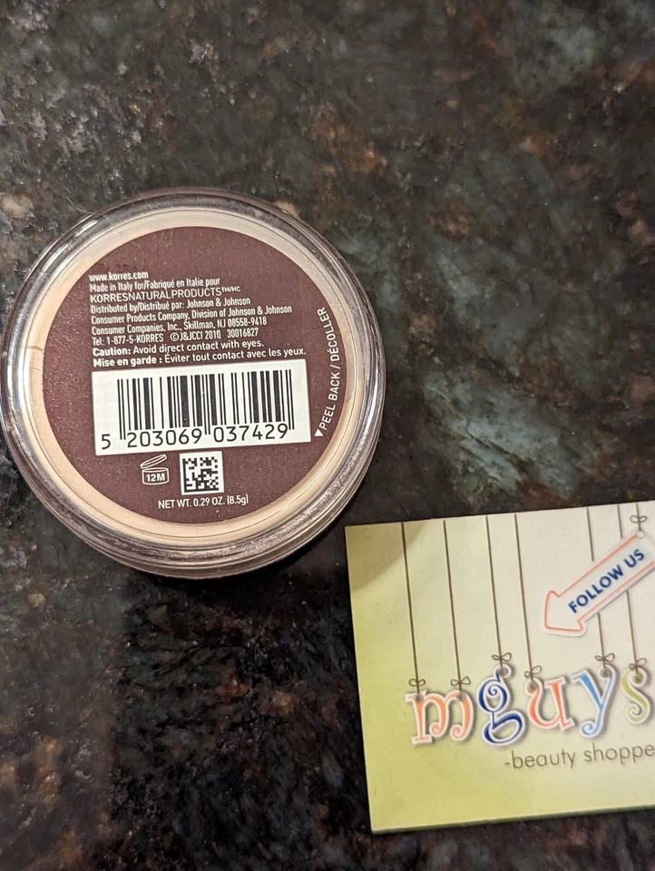 KORRES Wild Rose Mineral Setting Loose Face Powder 0.29 oz / 8.5 g Full SzSealed - Image 3 of 4