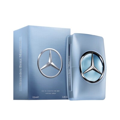 Mercedes-Benz Man Fresh Cologne for Men - 3.4 Fl Oz EDT Luxury Perfume Spray