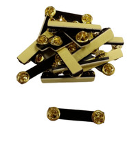 LOT OF 100 HEAVY DUTY DOUBLE CLUTCH BACKS FOR NAME TAGS BADGES PINS RIBBONS