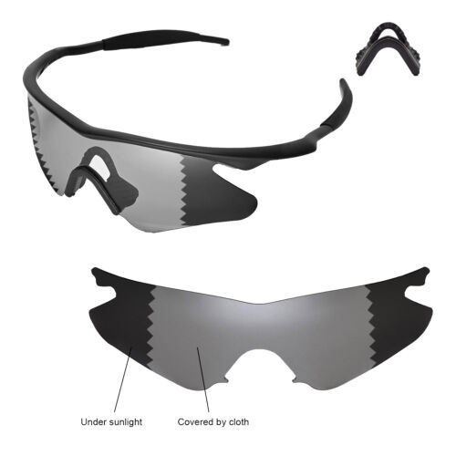 Neu Walleva Polarisiert Transition/Brillengläser Für Oakley M Frame Heater - Bild 1 von 1