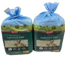 Kaytee Timothy Hay 96 Oz Each Bag (2 PACK) EXP: 11/15/2025