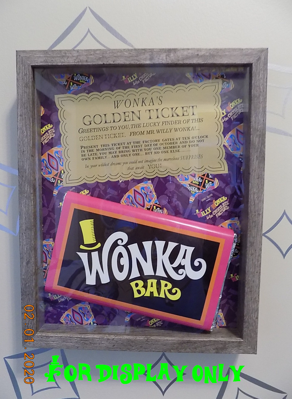 Willy Wonka & Chocolate Factory Replica Scrumdiddlyumptious Bar | eBay