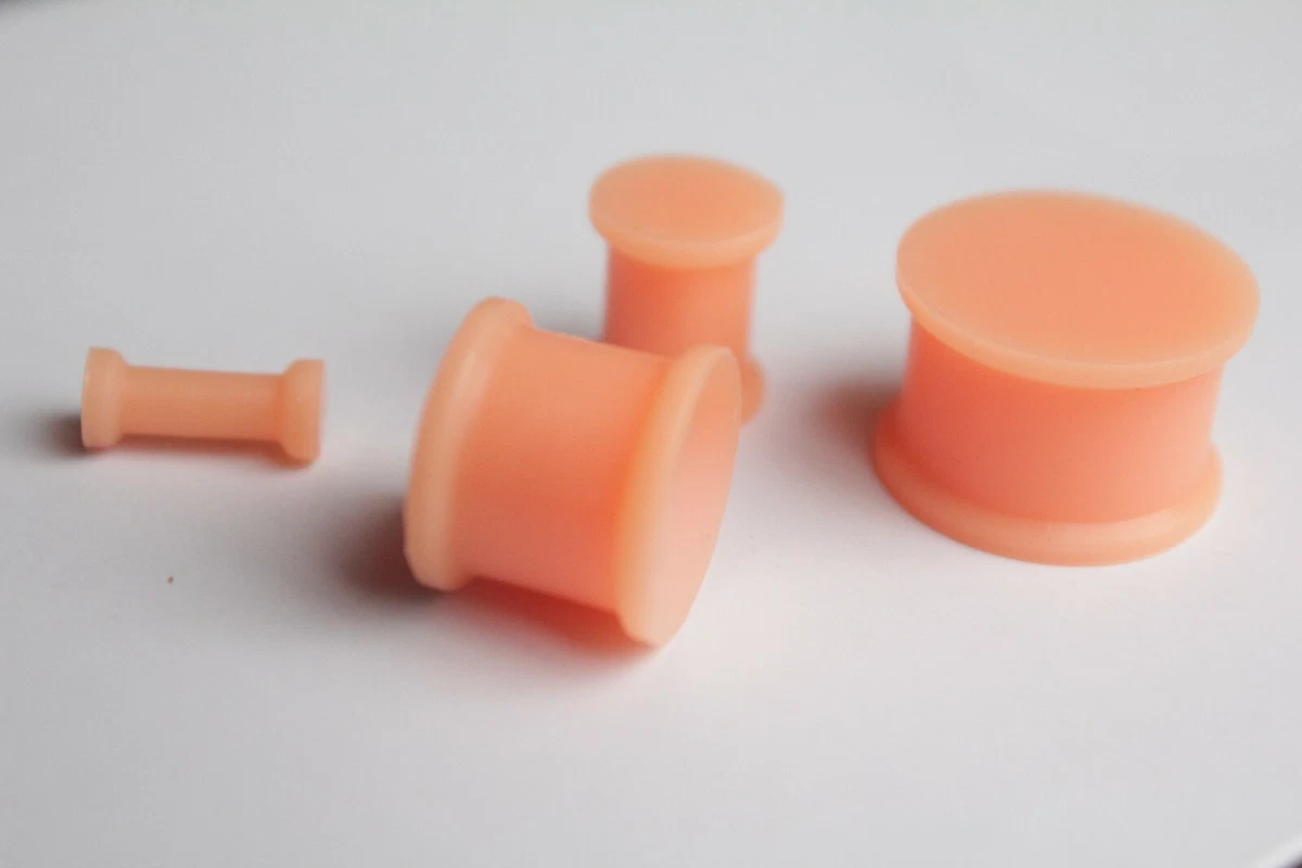Flesh colored earrings sale