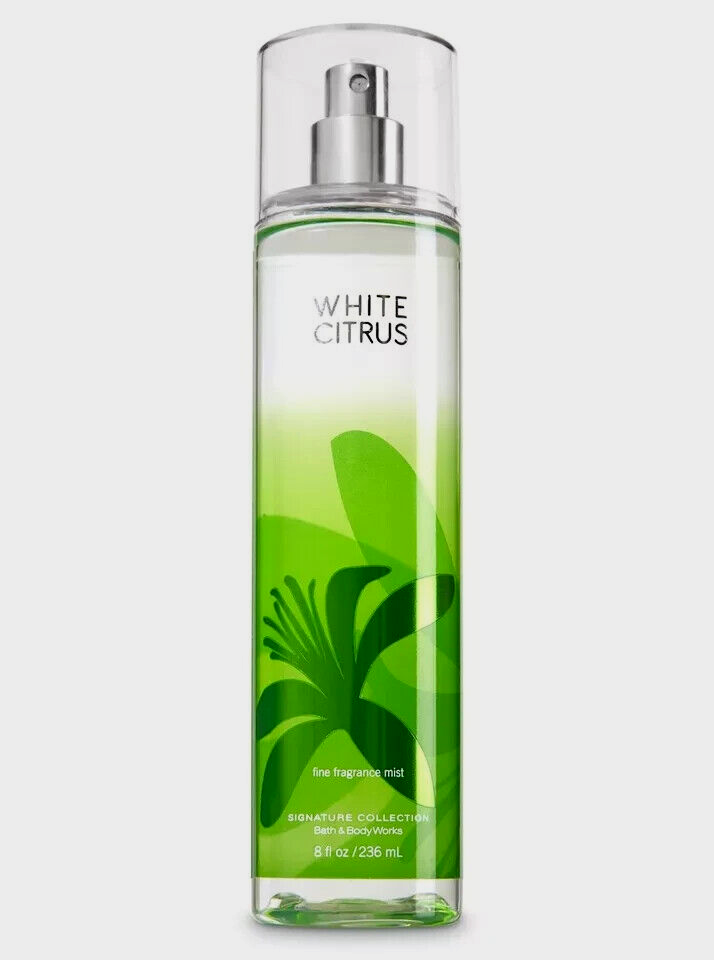 NEW Bath & Body Works WHITE CITRUS Fine Fragrance Mist 8 fl