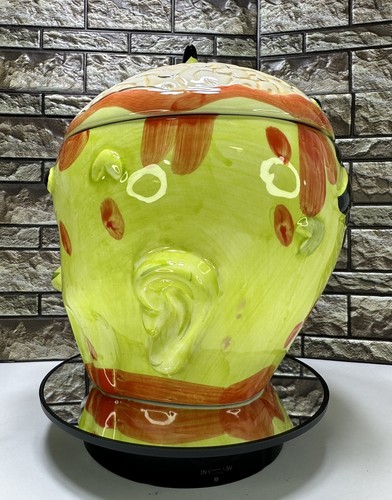 Barattolo di biscotti in ceramica halloween horror non morti mostro testa zombie CandyBowl cervello! - Foto 7 di 24
