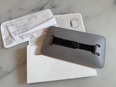 Original Apple Watch Ultra Ti-Schwarz/Black Trail Loop Armband ''S/M'' (2024), OVP
