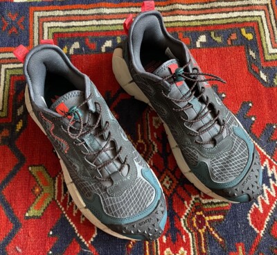 Reebok Zig Kinetica Edge Black Midnight Pine Men's Athletic Shoes Vibram  US