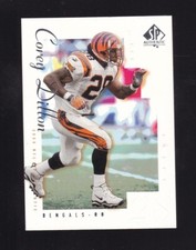 2000 SP Authentic Corey Dillon #17 Cincinnati Bengals