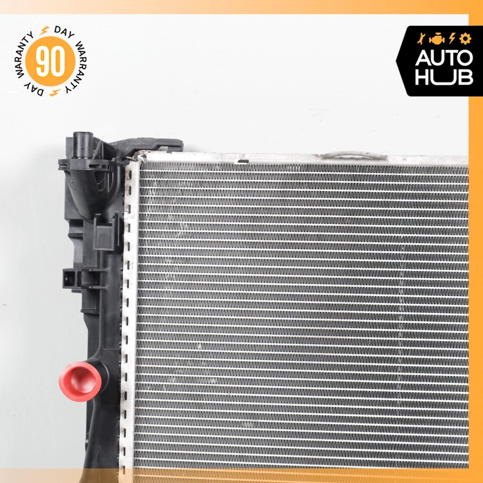 12-16 Mercedes R172 SLK250 Motor Refrigeración Radiador Aire A/C Condensador OEM 89k Foto 3 de 4