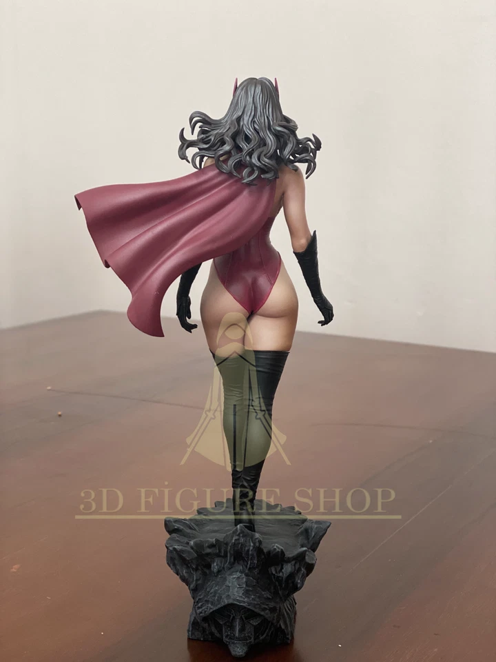 Bruja Escarlata 2 Leyendas Marvel 25cm Profesional Pintado Foto 3 de 3