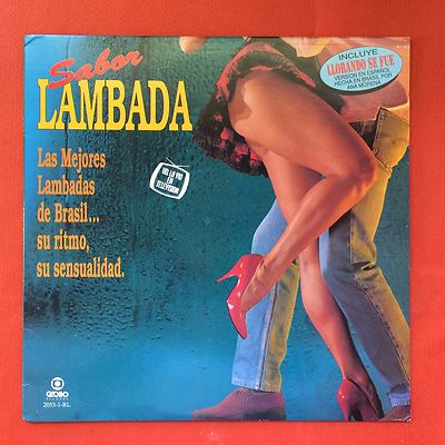 Sabor Lambada Llorando Se Fue Sexy Cover Various Artists GLOBO 1989 NMINT