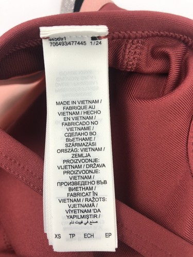 NIKE Indy Icon Clash Light Support Sports Bra XS Cedar Brown BNWT - Picture 6 of 7