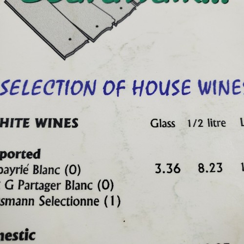 Restaurant Menu Kelly’s Boardwalk Dinner William St Port Stanley Ontario Defunct - Picture 7 of 7