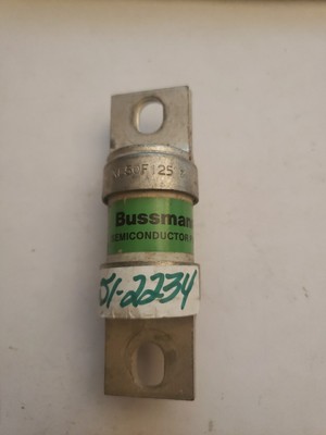 Bussmann xl50F125 Semiconductor Fuse 125 amp