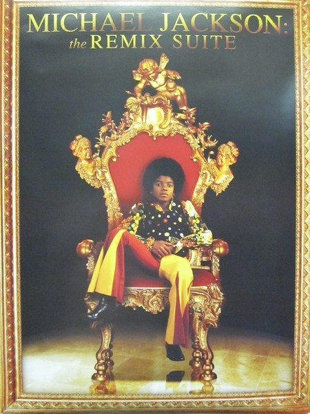 MICHAEL JACKSON 2009 2 sided remix suite promo poster Flawless New