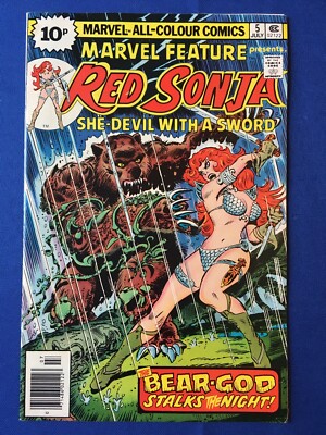 Marvel Feature #5 VFN (8.0) MARVEL ( Vol 2 1975) Red Sonja