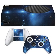 VWAQ Galaxy Skin Decals Designed to Fit Xbox Series S Console and Controllers -