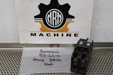 Heinemann CF2-G3-U 20A 240VAC Circuit Breaker 2-Pole Used With Warranty