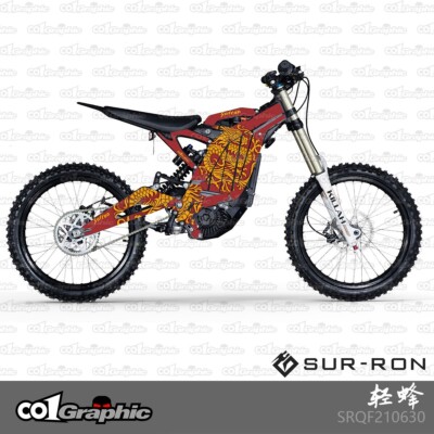 GRAPHICS DECALS STICKERS FULL KIT FOR SUR-RON LIGHT BEE FIREFLY ELECTRIC MX BIKE