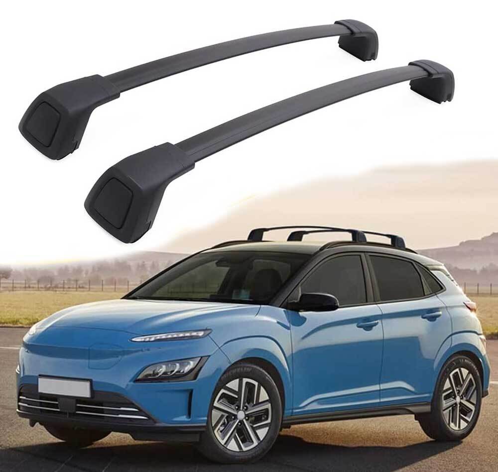 Lockable Roof Rack Crossbar for Hyundai Kona N Electric 2018-2023