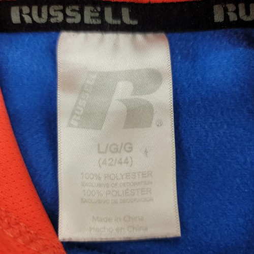 Florida Gators Hoodie Mens Large Blue Spellout Logo NCAA Football Pockets - Picture 9 of 11