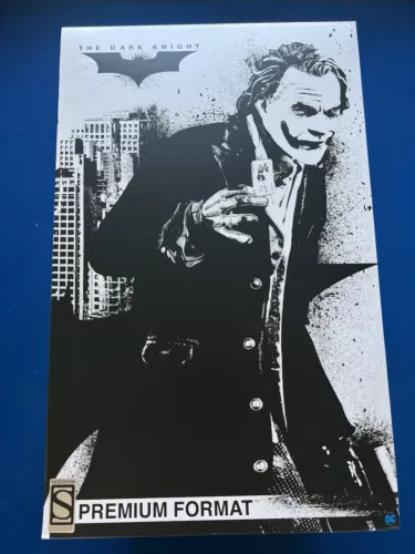 Sideshow EXCLUSIVE The Dark Knight 1:4 The Joker Premium Format Figure #711/1500