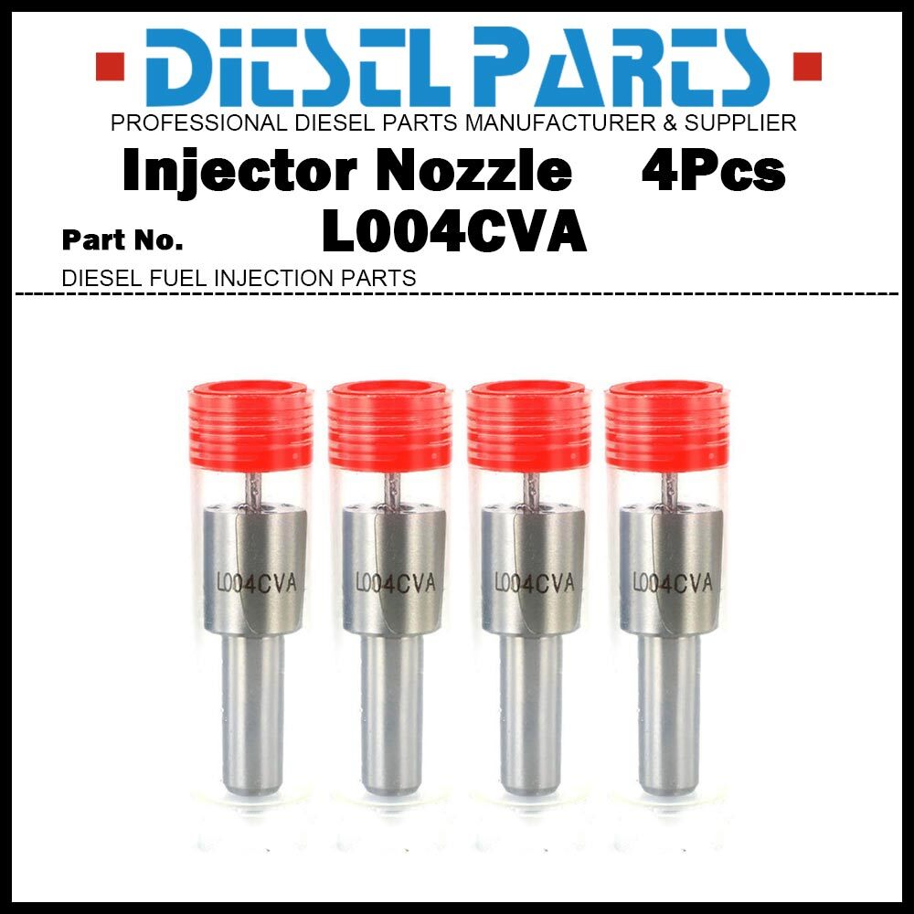 4x Injector Nozzle L004CVA for Valtra BM100 BM125 BM110​ BH180