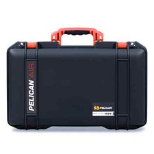 Black  Orange Pelican 1525 Air case With Foam.