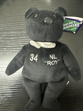 Vintage MLB WOOD 34 Rookie of the Year Salvino's Bammers Plush 8" Beanie Baby