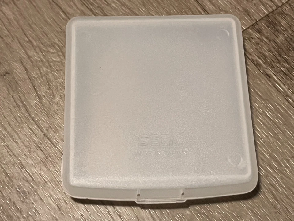 Sega Game Gear Dust Cover Sleeve Authentic OEM Game Case Cleaned Good Shape - Image 2 of 3