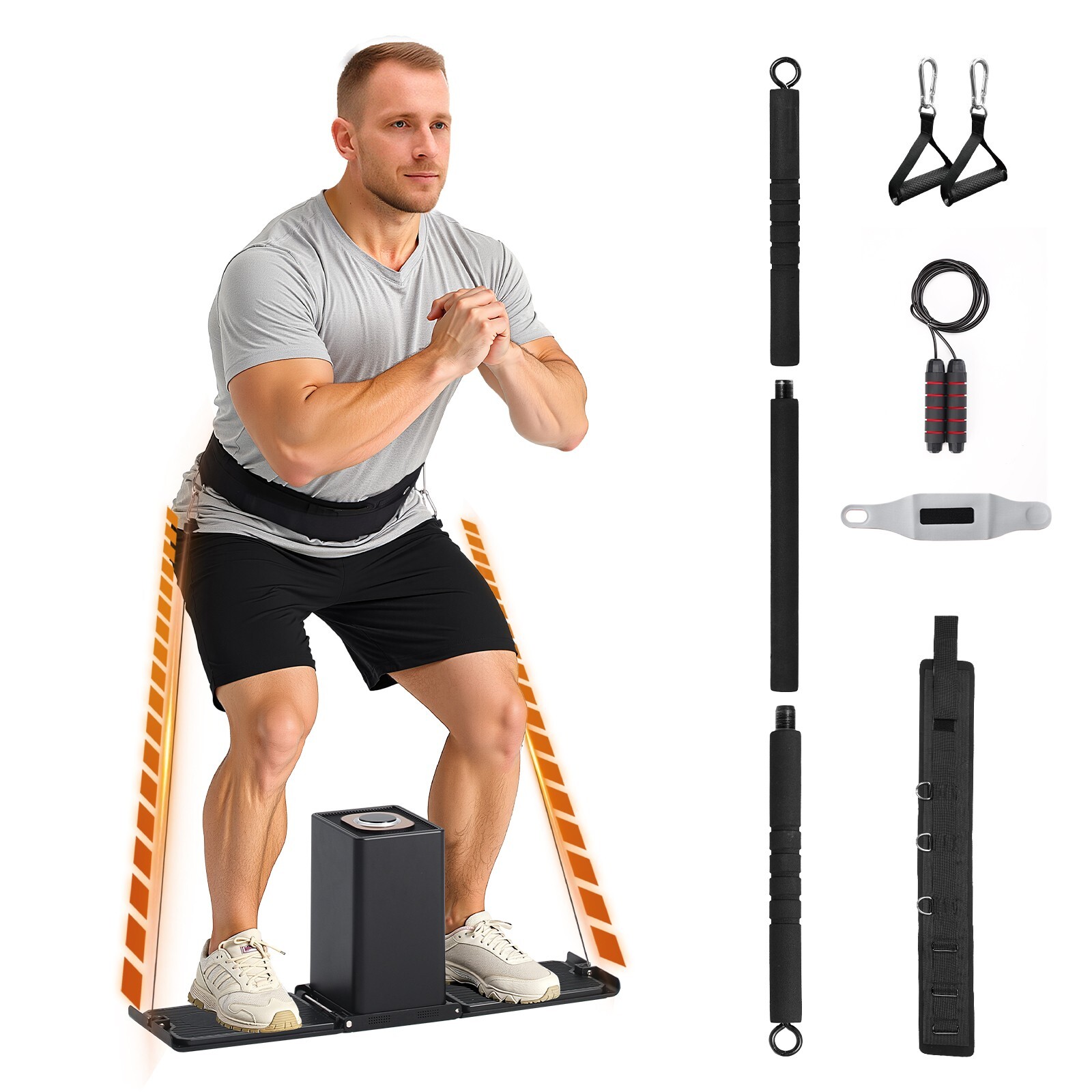 SR3 Pro Smart Home Gym Equipment All in One Compact Foldable Full Body Fitness