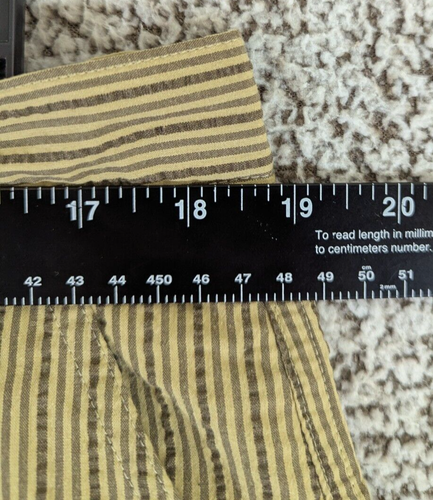 Patagonia Shorts Men's 36 Lightweight Seersucker Striped Casual Golf Beach - Picture 3 of 10